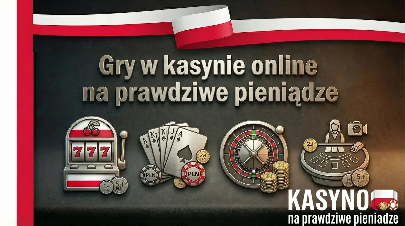 Popularne gry kasynowe dostępne za prawdziwe pieniądze